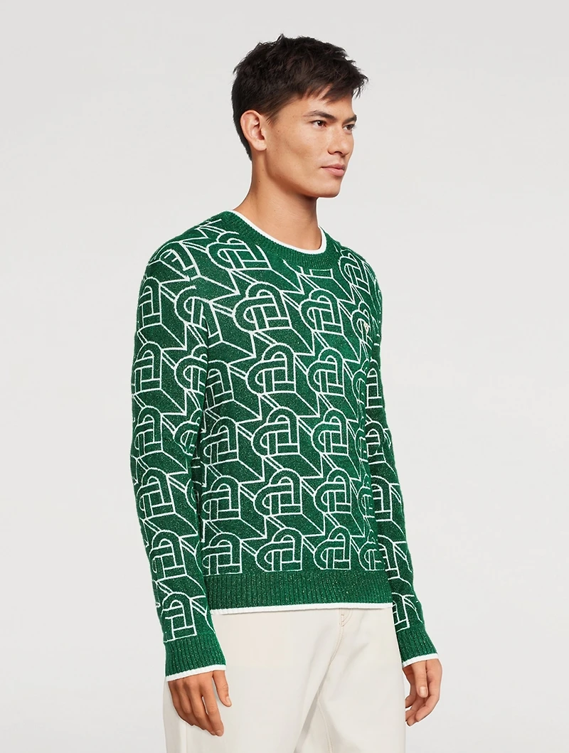 Heart Monogram Sweater