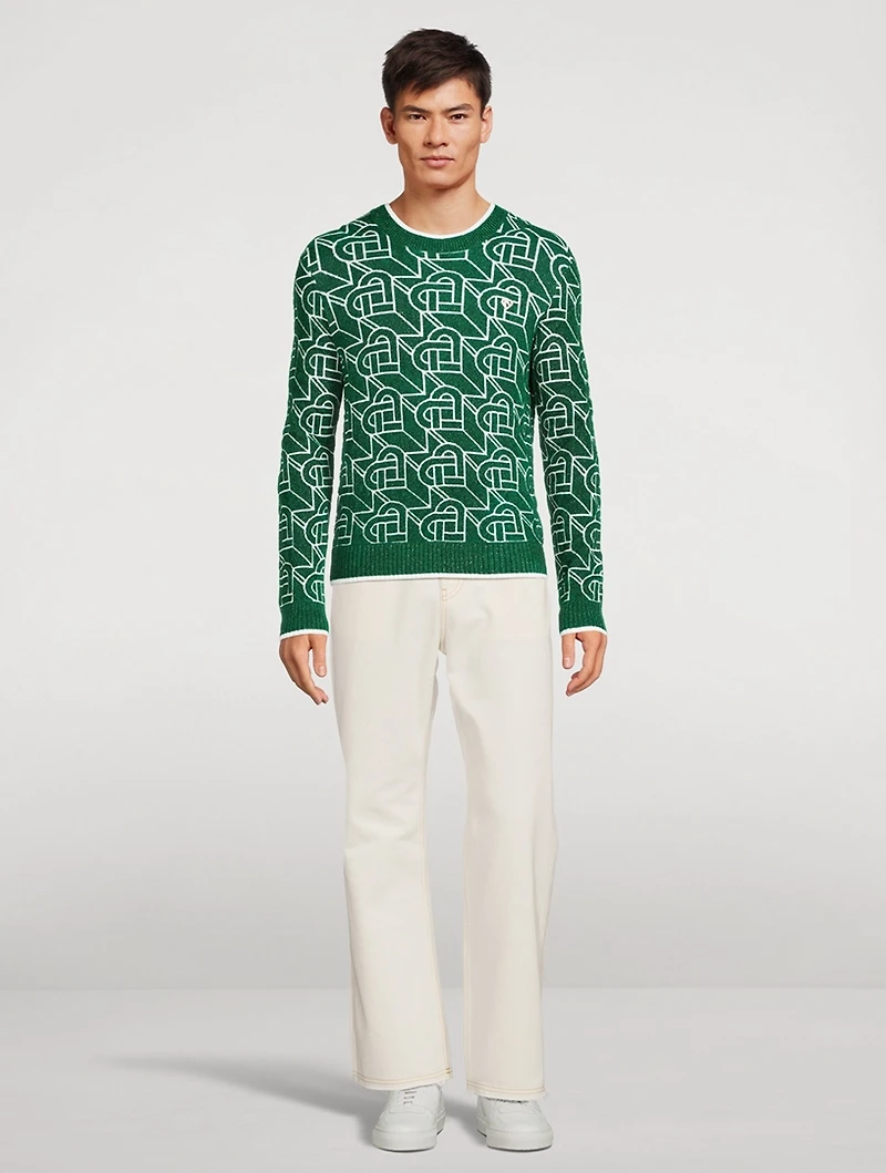 Heart Monogram Sweater