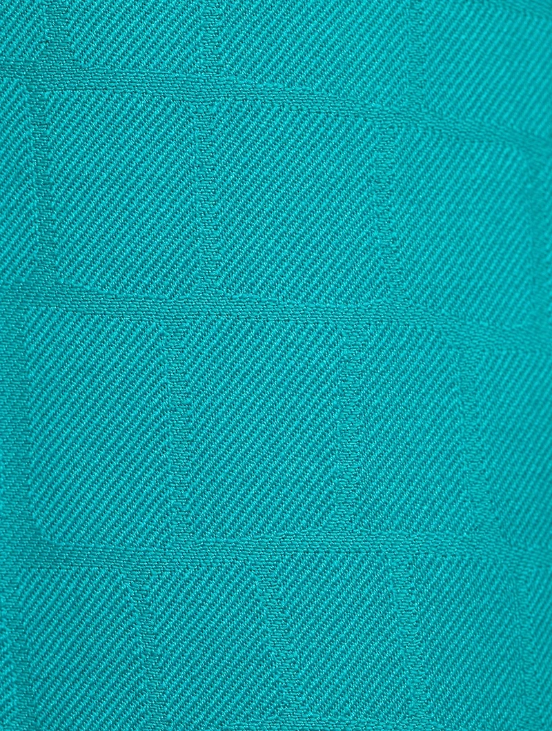 Croc Jacquard Wool Tapered Trousers