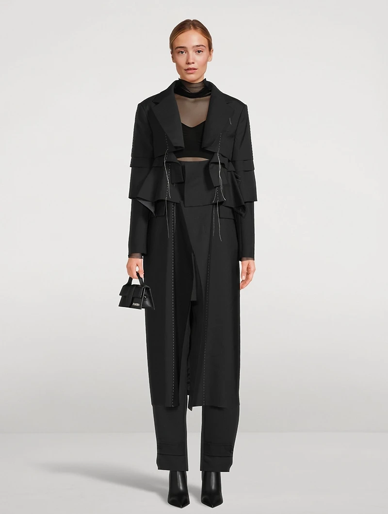 Layered Suiting Jacket