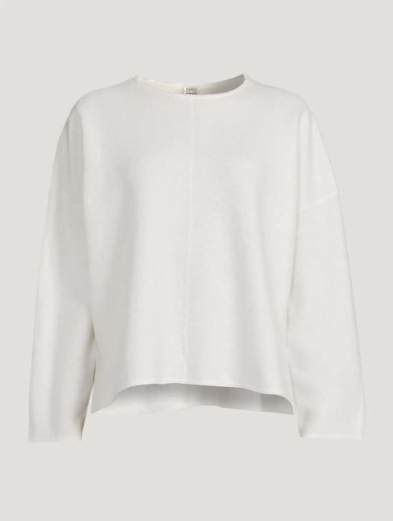 Felted Merino Wool Sweater