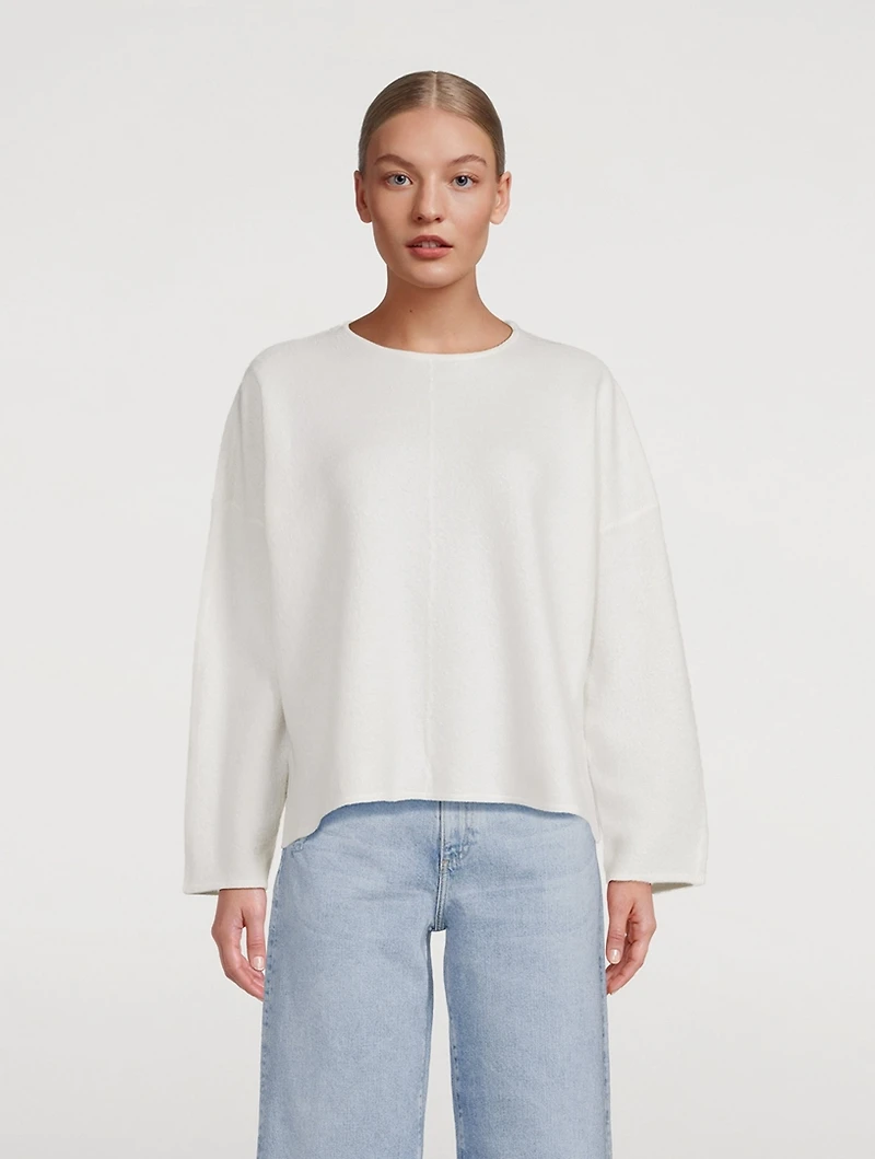 Felted Merino Wool Sweater