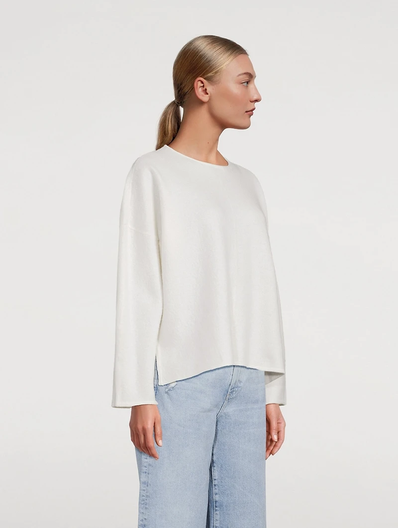 Felted Merino Wool Sweater