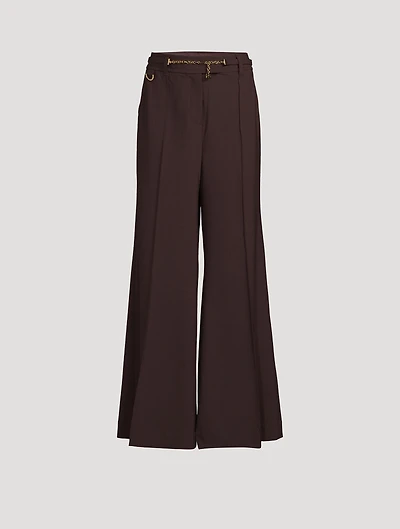 Luminosity Wide-Leg Trousers