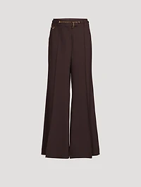 Luminosity Wide-Leg Trousers