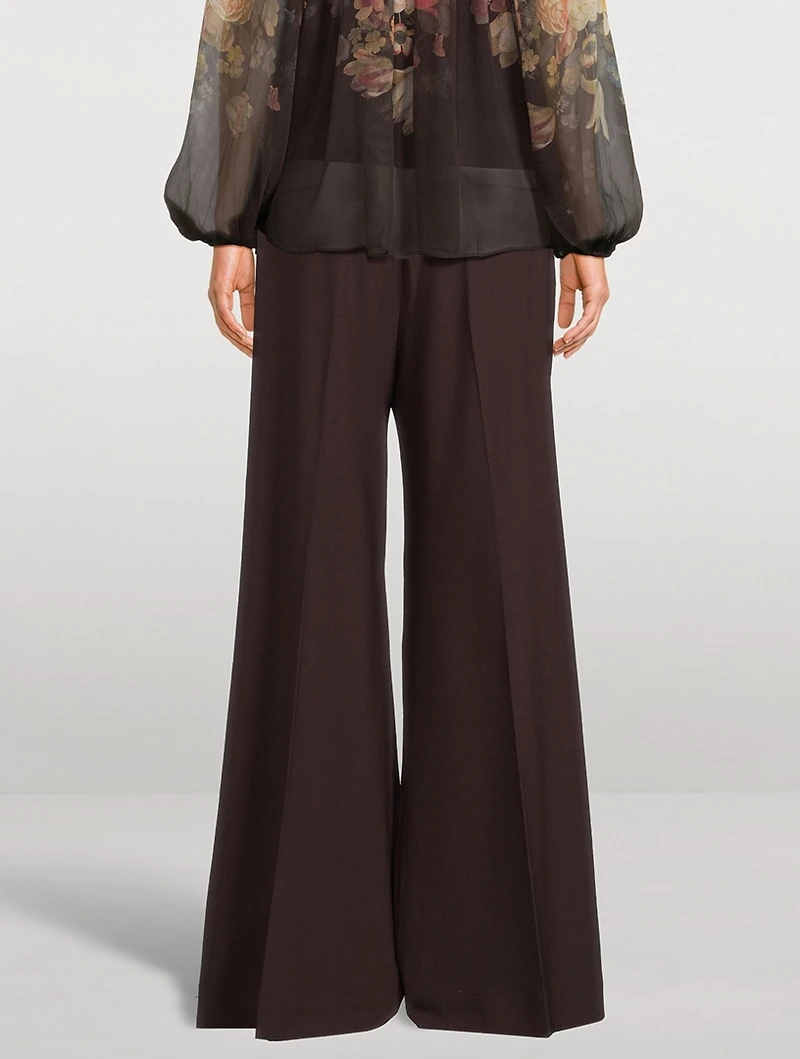 Luminosity Wide-Leg Trousers