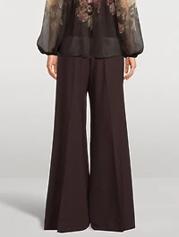 Luminosity Wide-Leg Trousers
