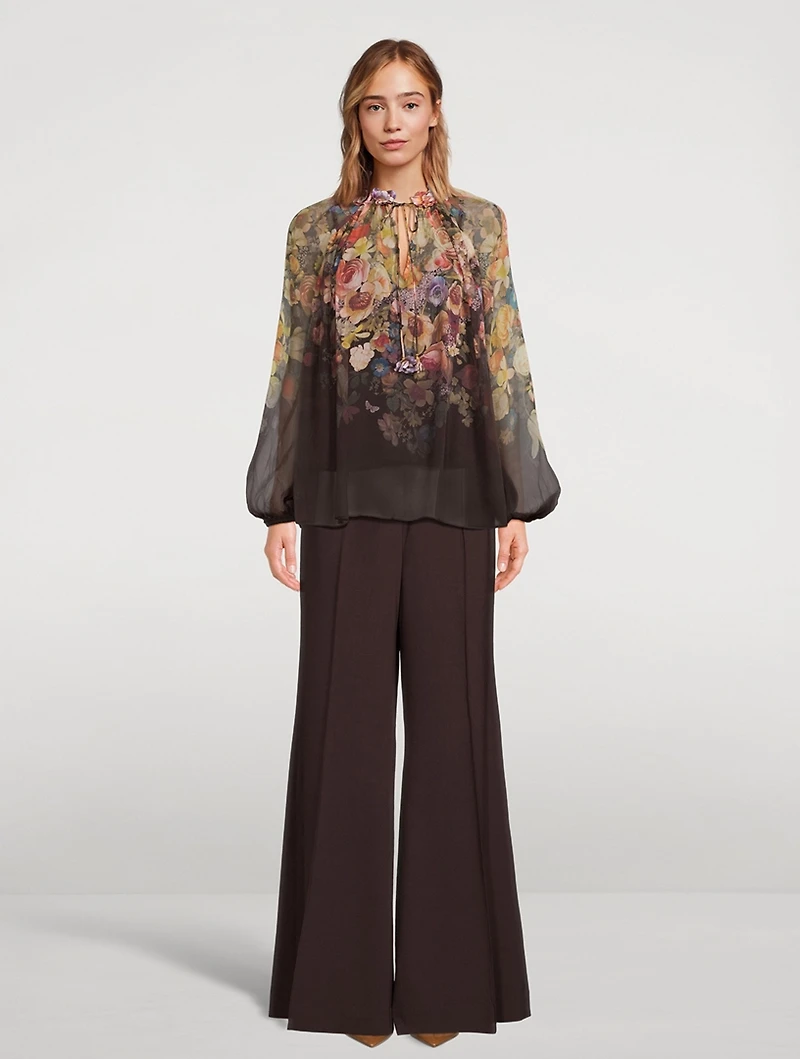Luminosity Wide-Leg Trousers