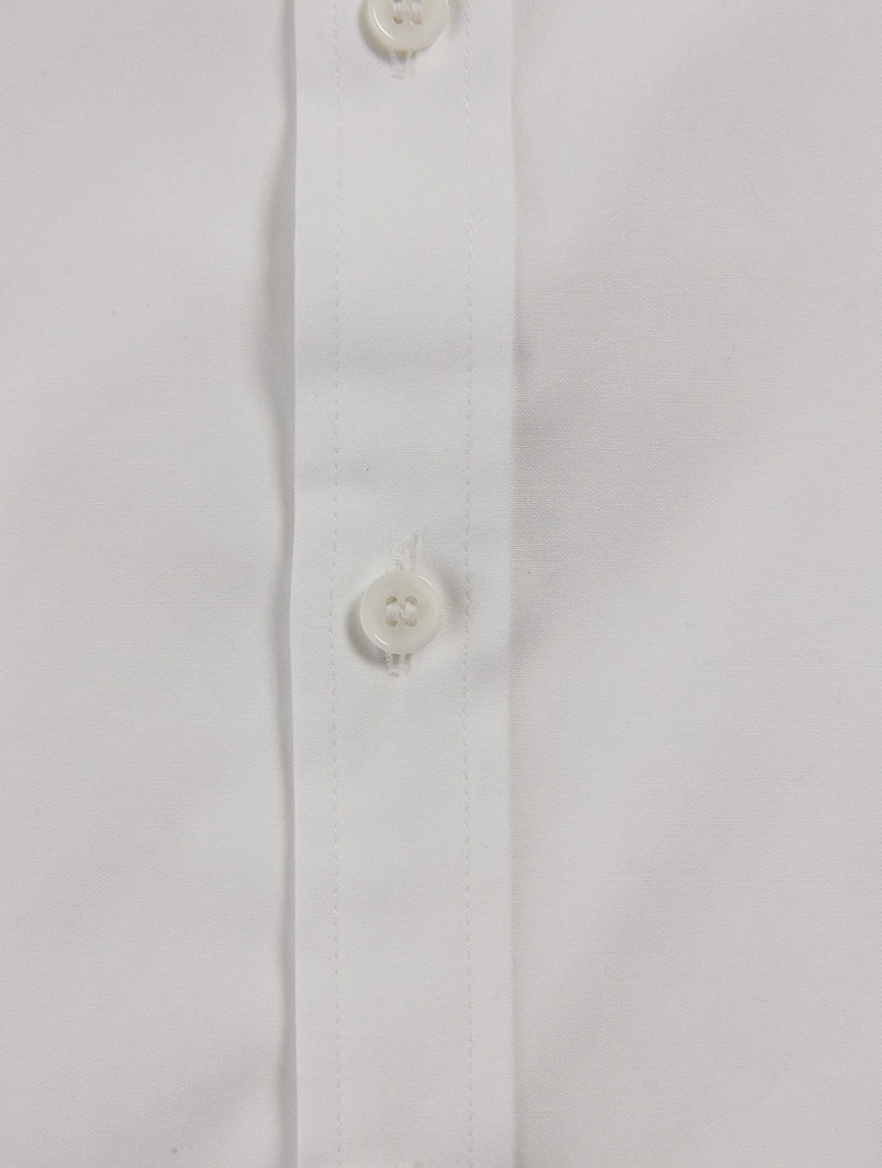 Coordinates Motif Cotton Shirt