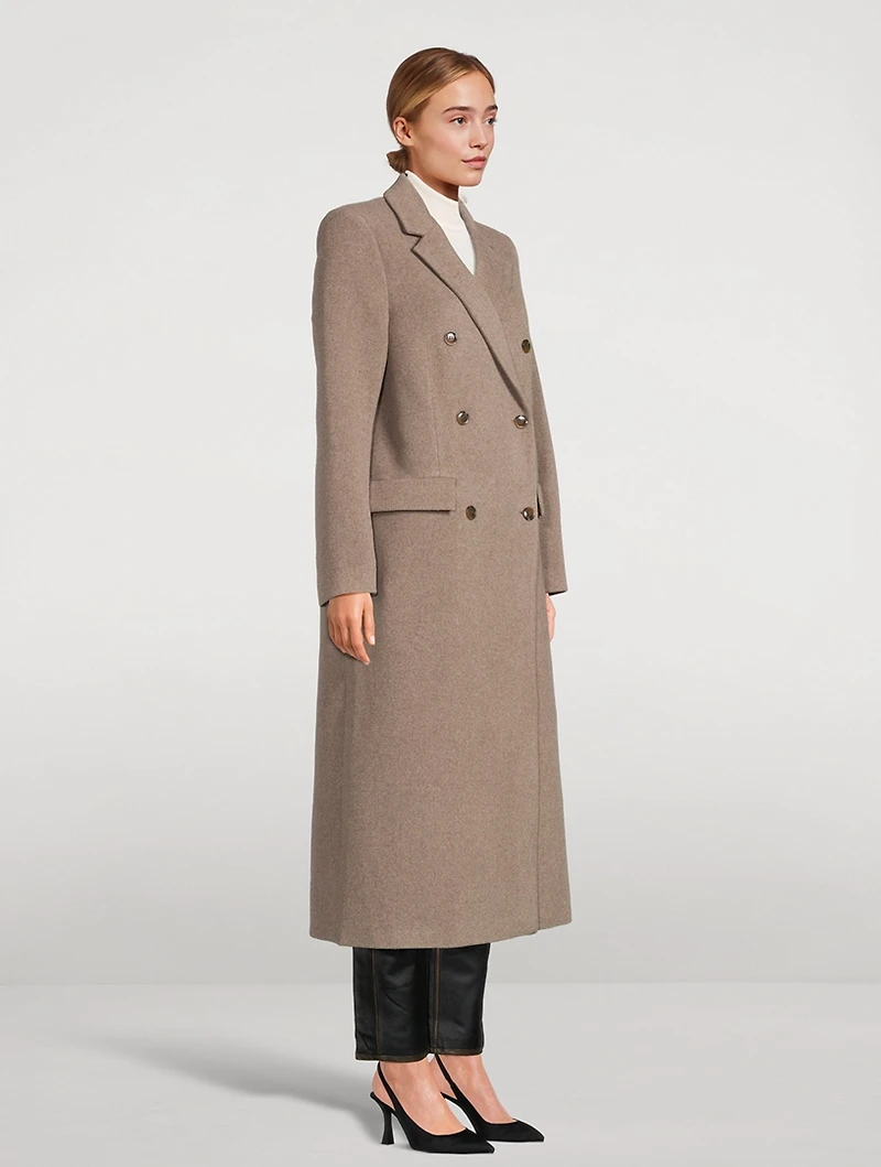 Falcon Double-Breasted Coat