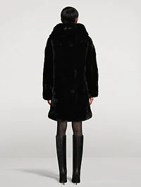 State Bunny Faux Fur Coat