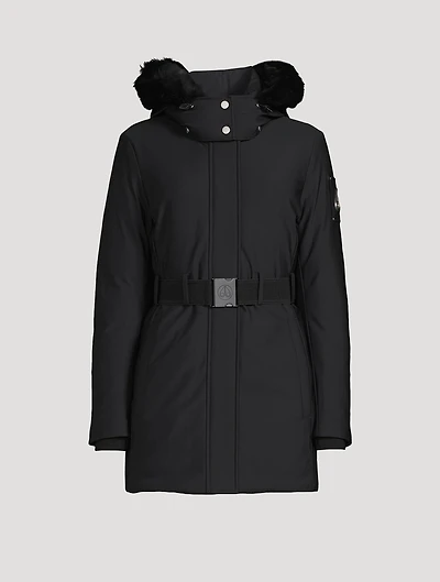 Alpharetta Shearling-Trimmed Down Jacket