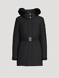 Alpharetta Shearling-Trimmed Down Jacket