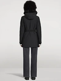 Alpharetta Shearling-Trimmed Down Jacket