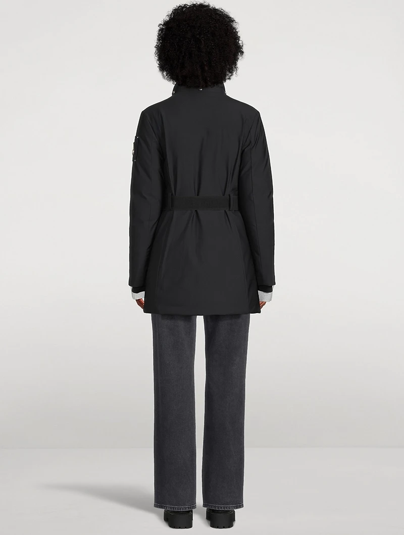 Alpharetta Shearling-Trimmed Down Jacket