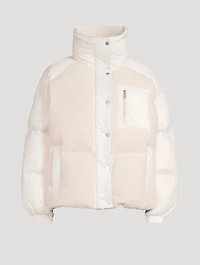Elmira Sherpa Down Puffer Jacket
