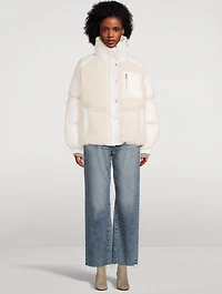 Elmira Sherpa Down Puffer Jacket