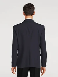 Wool Single-Breasted Jacket