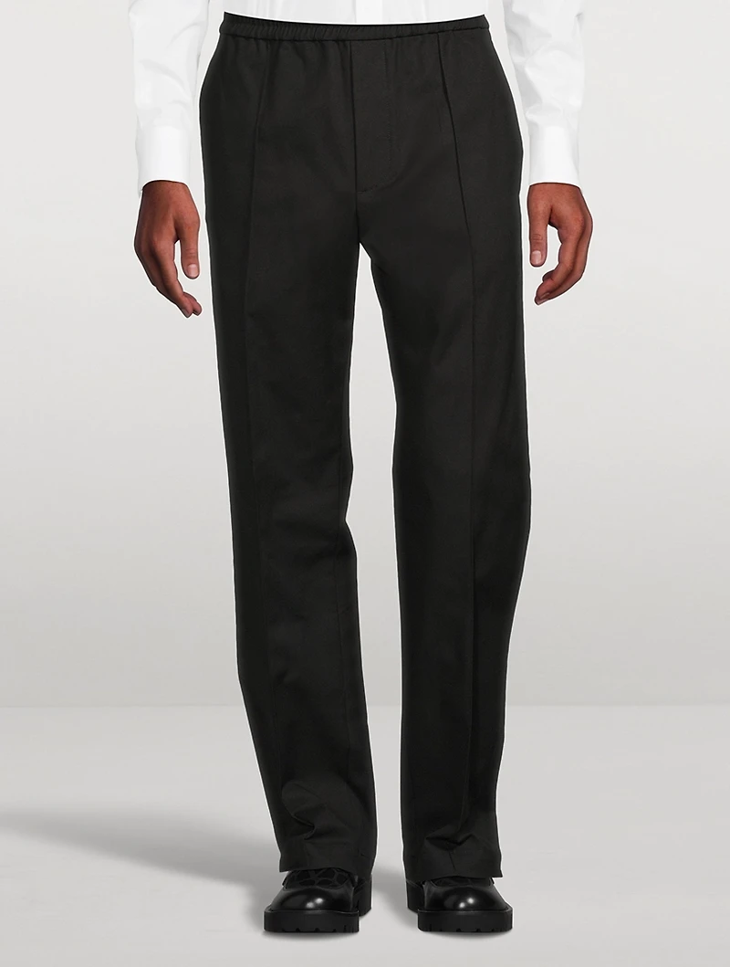 Stretch Cotton Pants