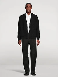 Stretch Cotton Pants