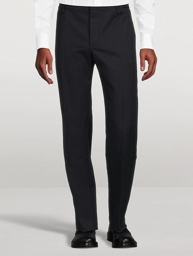 Rockstud Stretch Cotton Pants