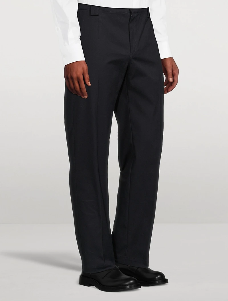 Rockstud Stretch Cotton Pants