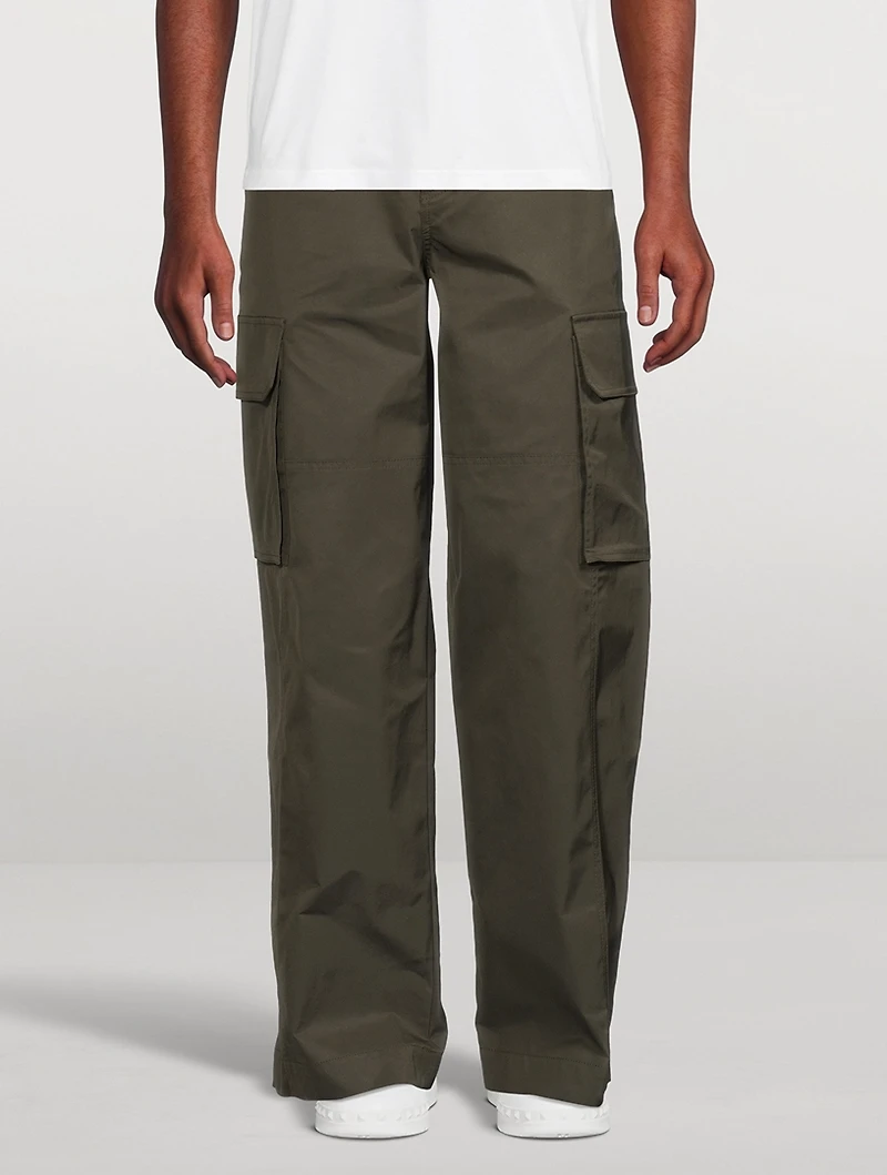 Straight-Leg Cargo Pants
