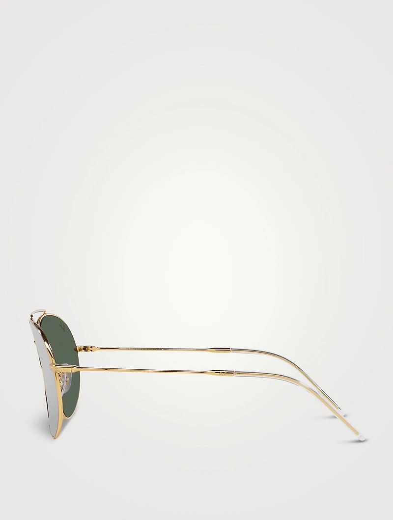 RBR0101S Aviator Reverse Sunglasses