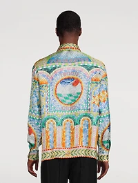 Mosaic Silk Shirt
