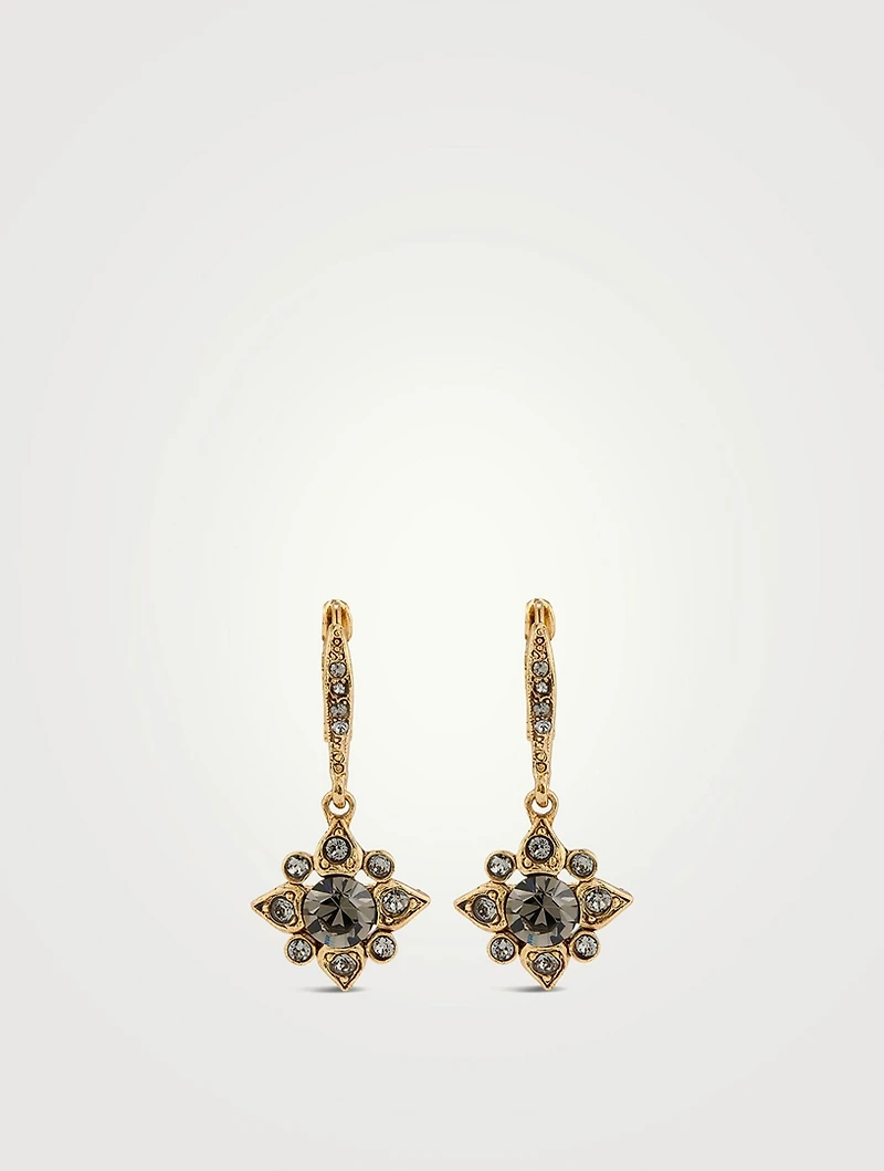 Petite Crystal Drop Earrings