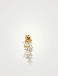 Wood Cluster Drop Earrings