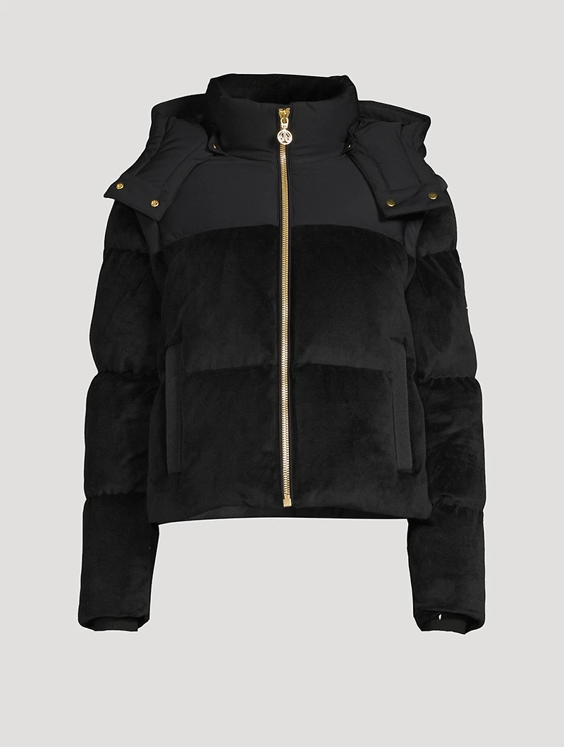 Comptoir Down Velour Jacket