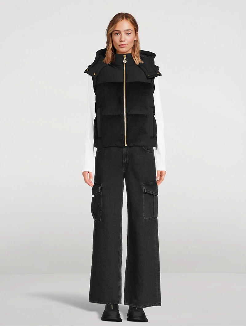 Comptoir Down Velour Jacket