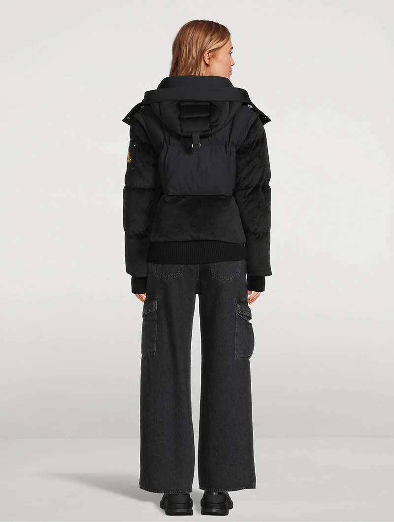 Comptoir Down Velour Jacket