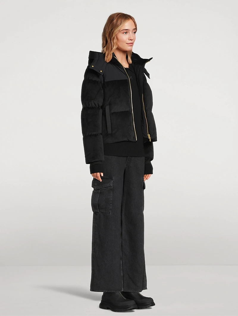 Comptoir Down Velour Jacket