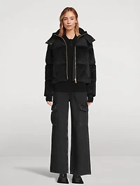 Comptoir Down Velour Jacket