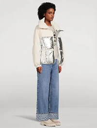 Elmira Sherpa Down Puffer Jacket