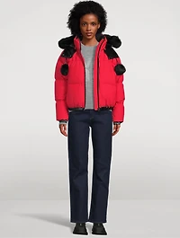 Maspeth Shearling-Trimmed Down Puffer Jacket