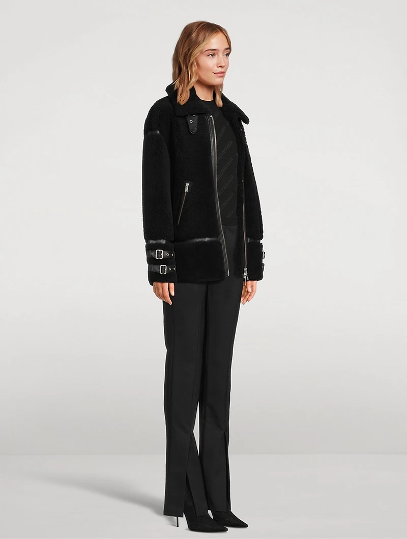 Golden Prairie Shearling Jacket