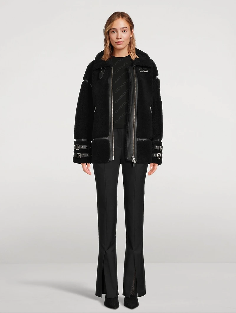 Golden Prairie Shearling Jacket