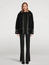 Golden Prairie Shearling Jacket