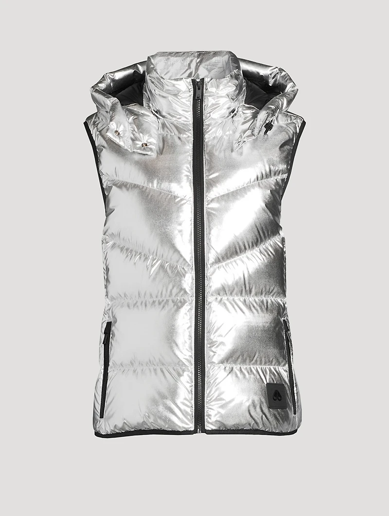 Park Metallic Down Vest