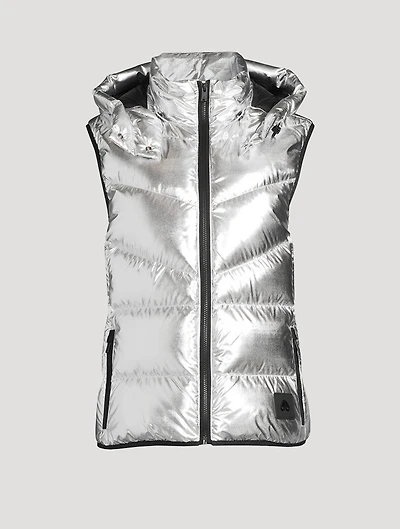 Park Metallic Down Vest