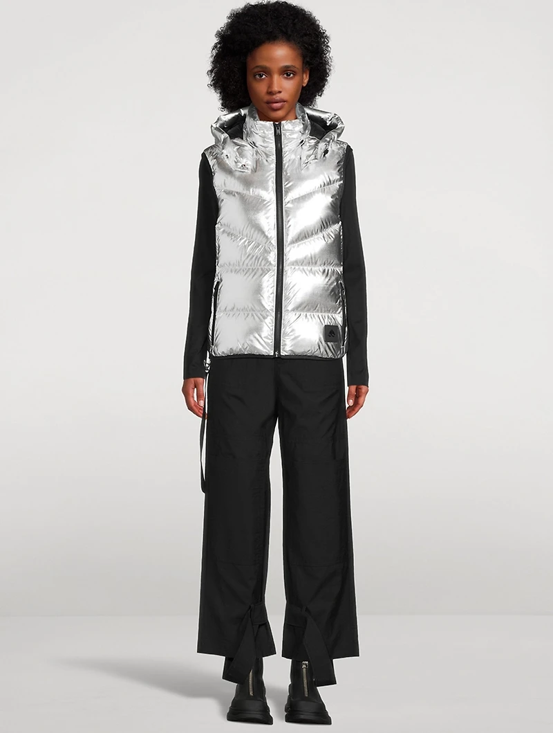 Park Metallic Down Vest