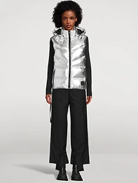 Park Metallic Down Vest