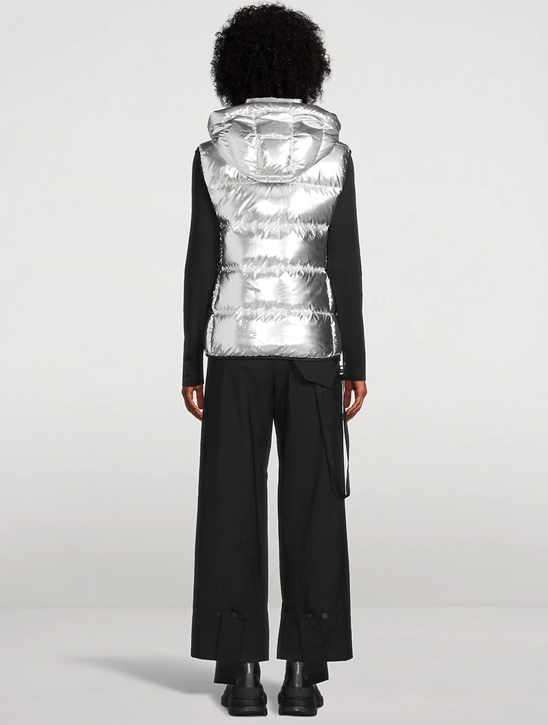 Park Metallic Down Vest