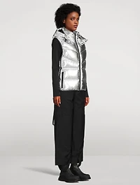Park Metallic Down Vest