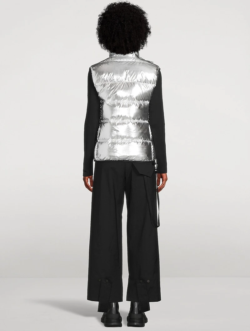 Park Metallic Down Vest