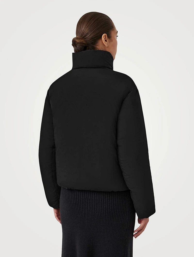 Junction Black Label Down Cropped Puffer Jacket