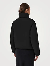 Junction Black Label Down Cropped Puffer Jacket
